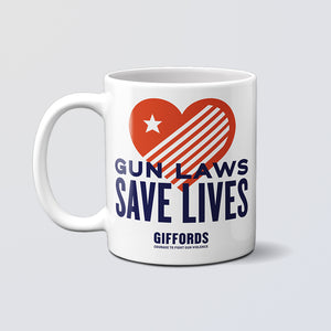 Gun Laws Save Lives Mug