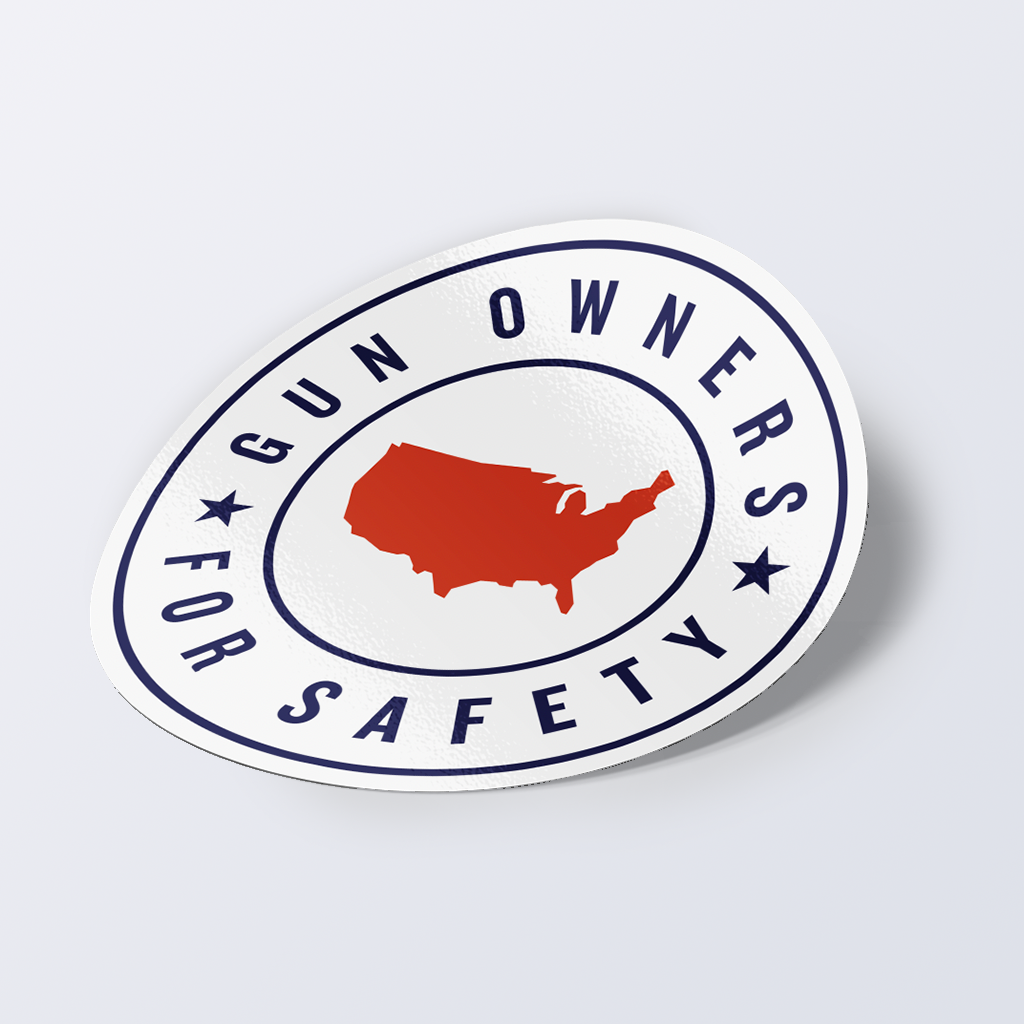 Gun Owners for Safety Sticker