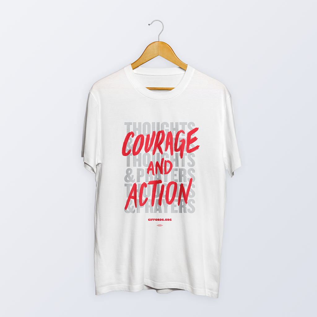 Courage and Action Tee